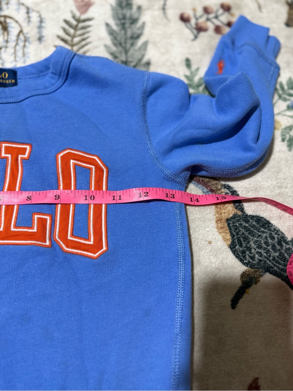 Polo by Ralph Lauren Blue Kids Sweatshirt 4T - Picture 5 of 9